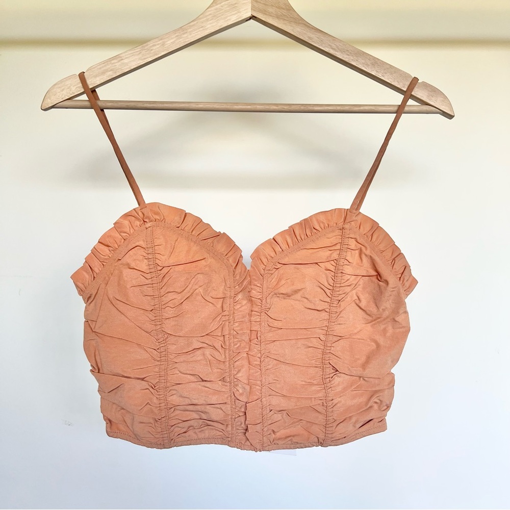 Zara crop tank top